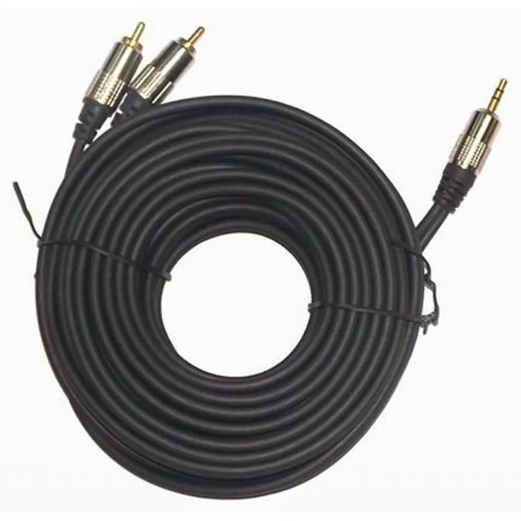 Кабель мультимедійний 3.5 Jack to 2RCA 1.5m Cablexpert (CCA-352-1.5M) - фото 2