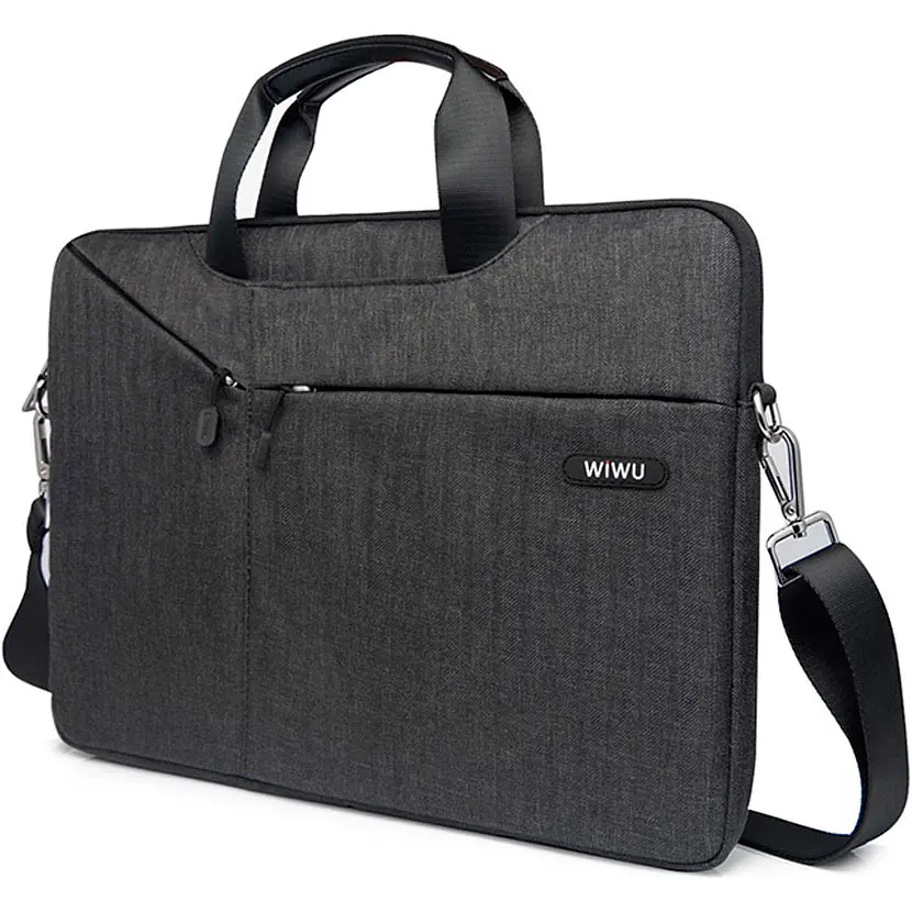 Сумка для ноутбука WiWU City Commuter Bag 15.6" Black [6973218931517] [76368] - фото 2