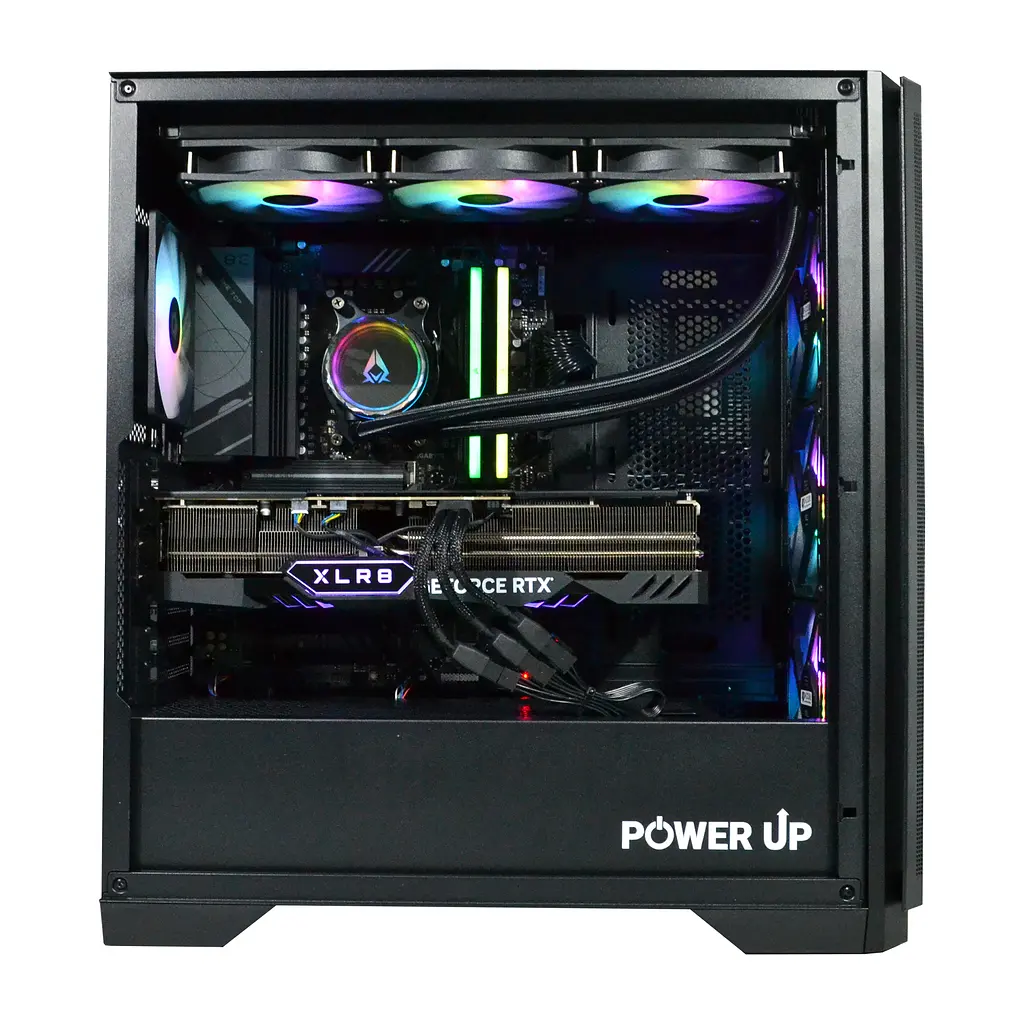 Робоча станція Power Up Desktop #369 Ryzen 9 7900x/64 GB/SSD 2TB/GeForce RTX 4080 Super 16 Gb - фото 4