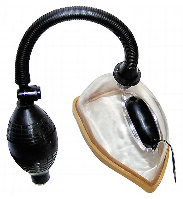 Вакуумна помпа Vagina sucker vibrating для статевих губ та клітора подарує відчуття Orion 42-05561810000 23219 - фото 5