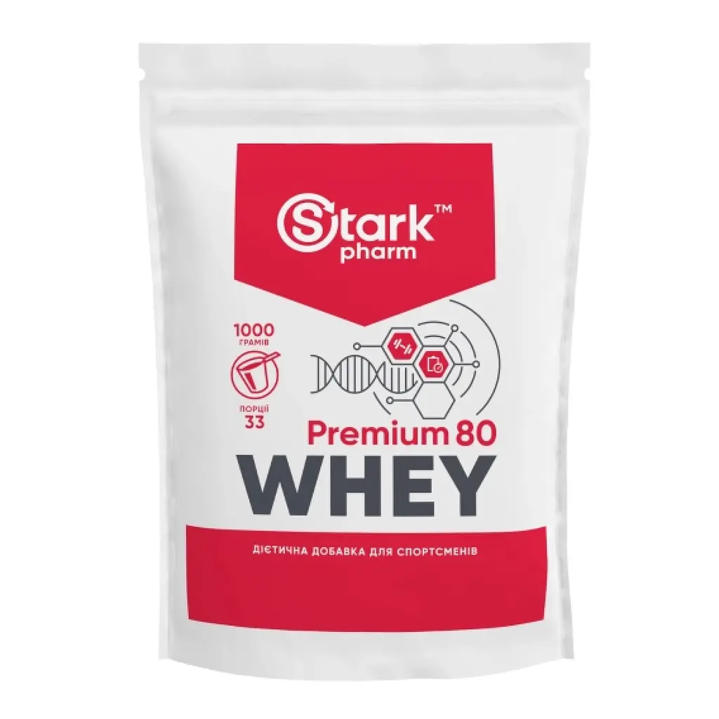 Сироватковий протеїн Whey 80 — 1000 г Pure
