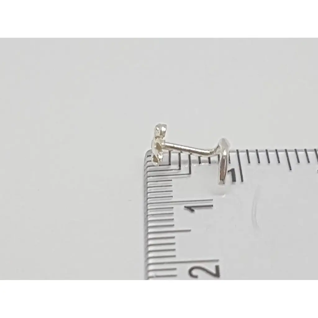 Срібна сережка-пірсинг в ніс Dear. 1002С - фото 3