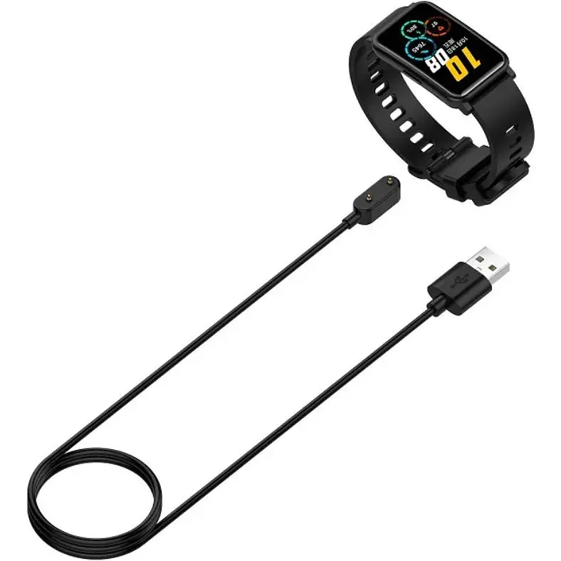 Зарядний пристрій DK CDK кабель (1m) USB для Honor Band 9 (011938) (black) - фото 6