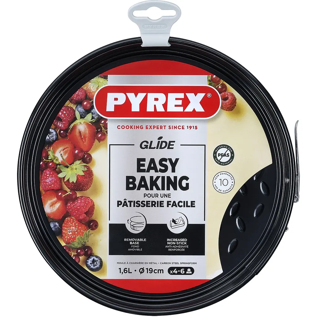 Форма Pyrex Glide круглая разъемная чаша 19 см (GL19BS6/8044) - фото 3