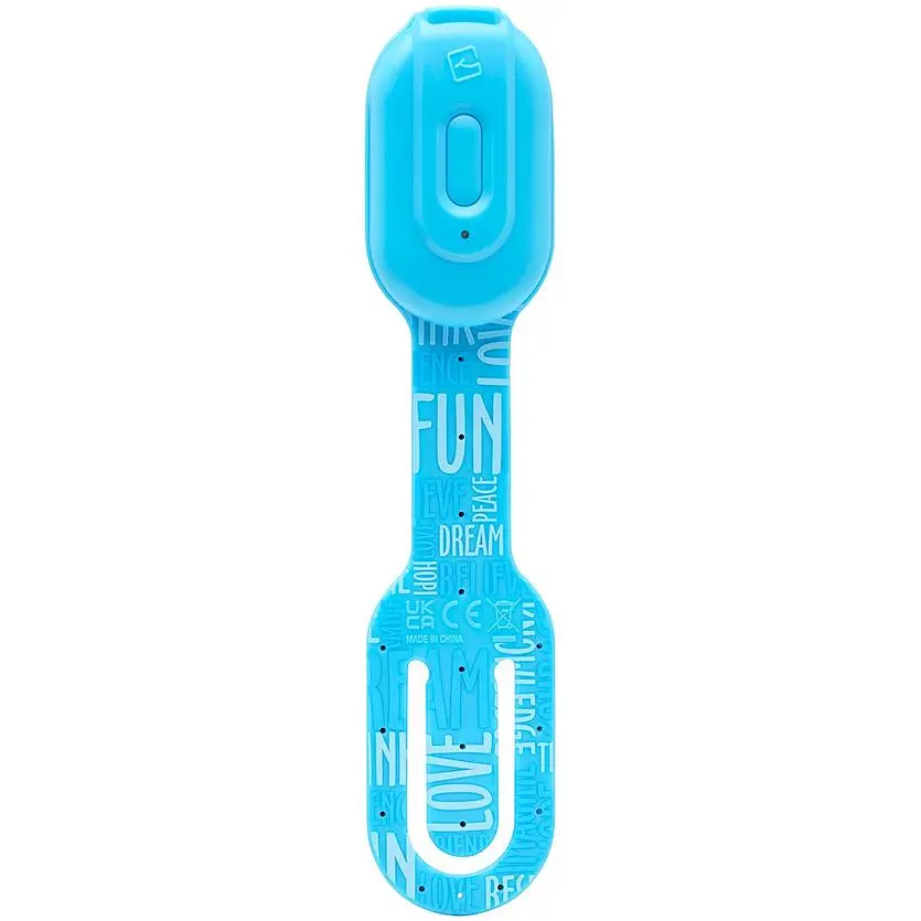 Закладка-ліхтарик Flexilight Rechargeable Класика Синій стиль 14.7x3.6x1.3 см блакитна (FLRBW) - фото 2