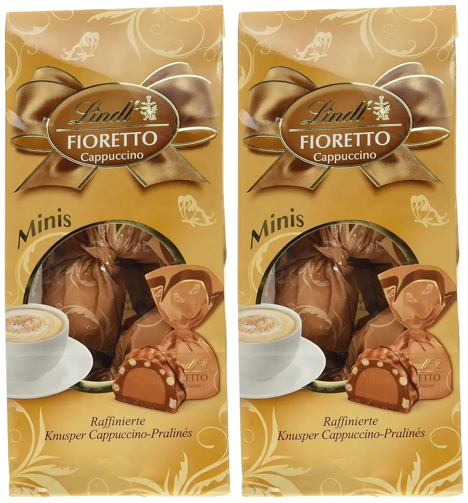Шоколадні цукерки Lindt Fioretto Minis Cappuccino 115г - фото 8