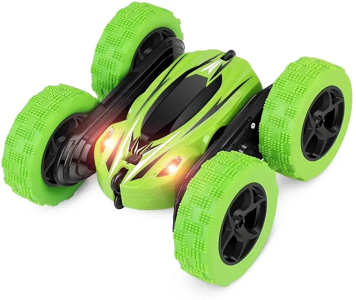 Машинка перевертень всюдихід трюкова на радіокеруванні Ydjia Stunt Car D828 Green - фото 3