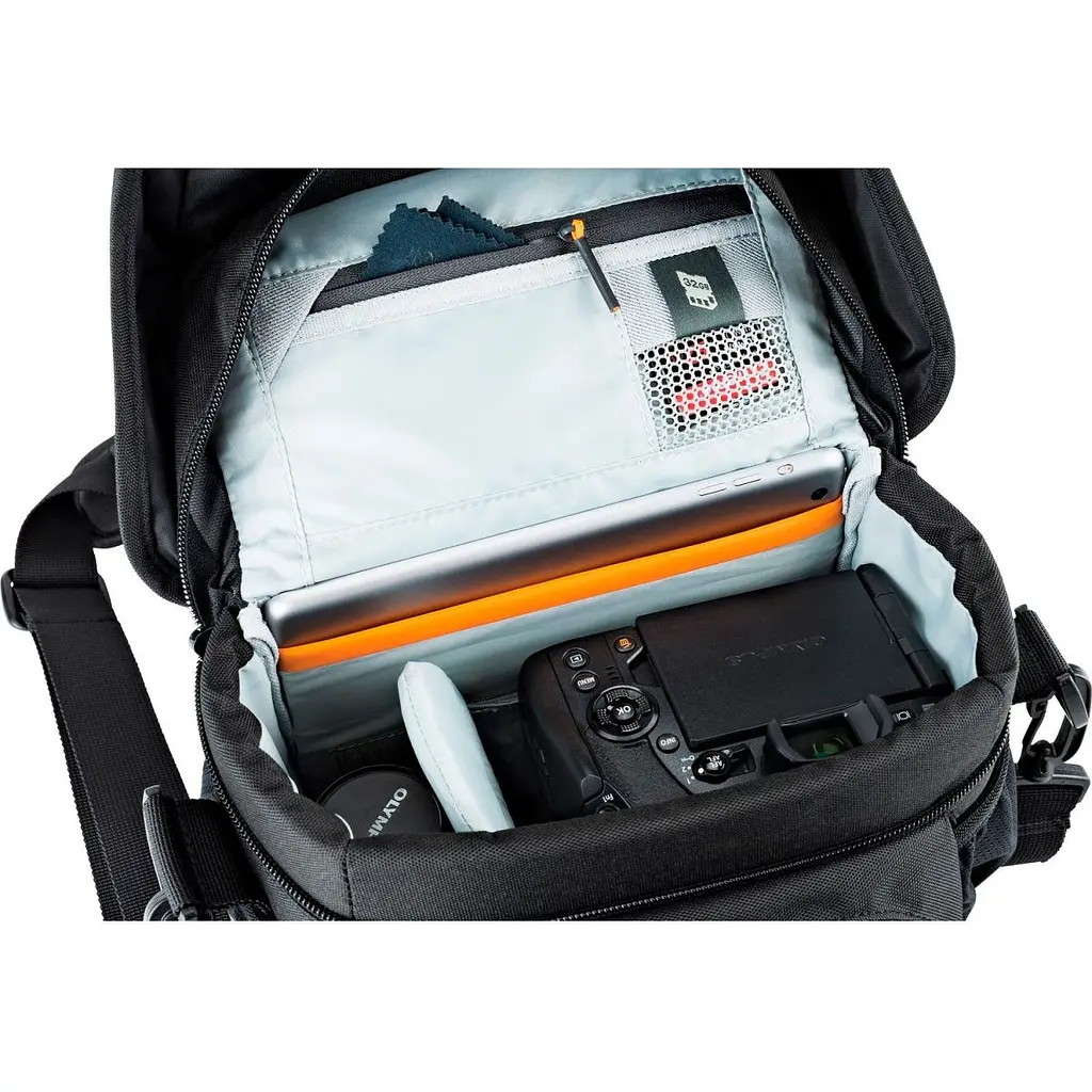 Сумка для фотоапарата Lowepro Nova 160 AW II Black (LP37119-PWW) [135679] - фото 11