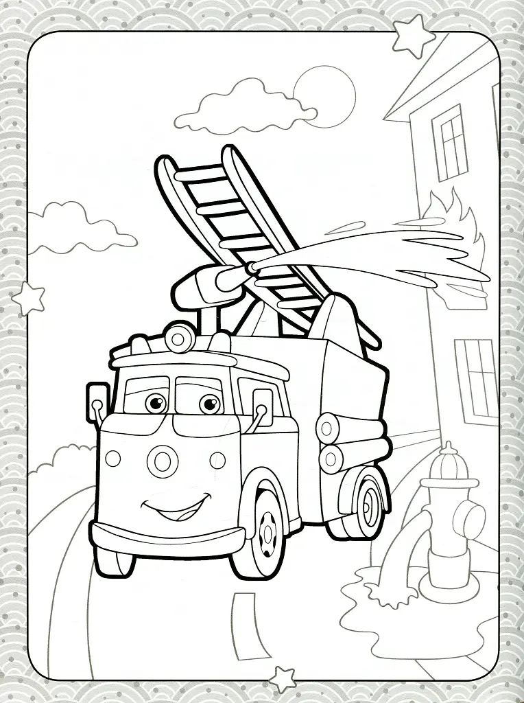 Розмальовка для найменших. Кумедні машинки - фото 3