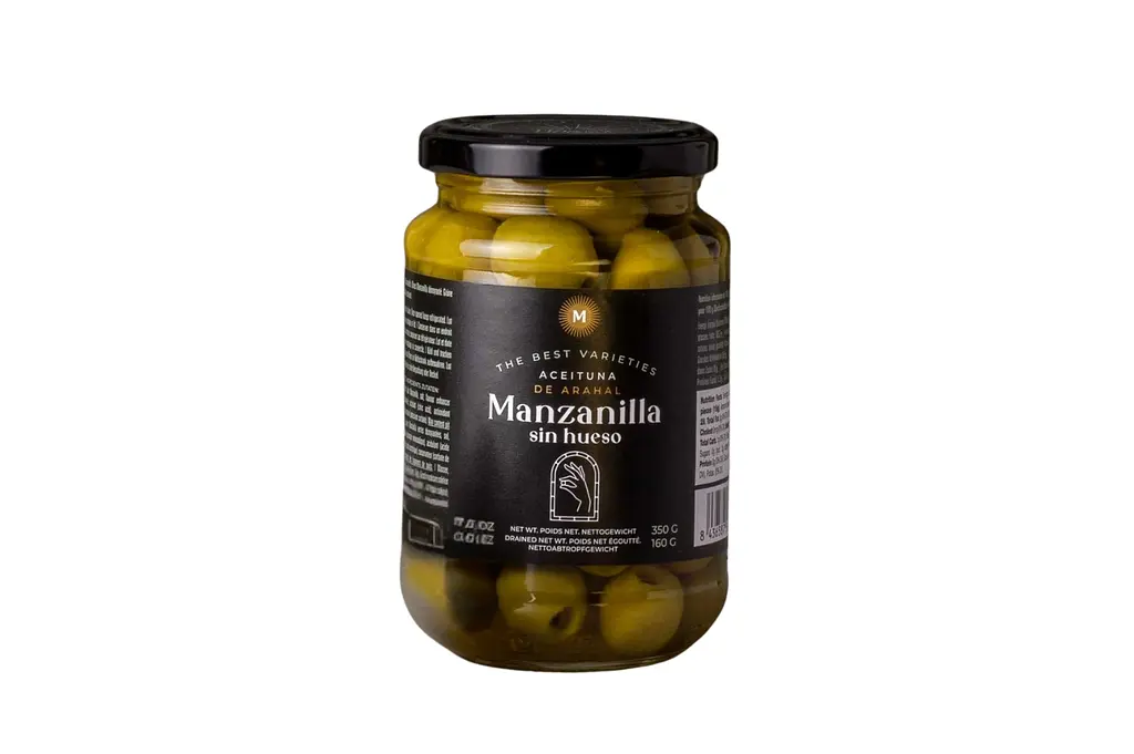 Оливки зелені Manzanilla без кісточки ТМ "Don Gastronom", 350 г