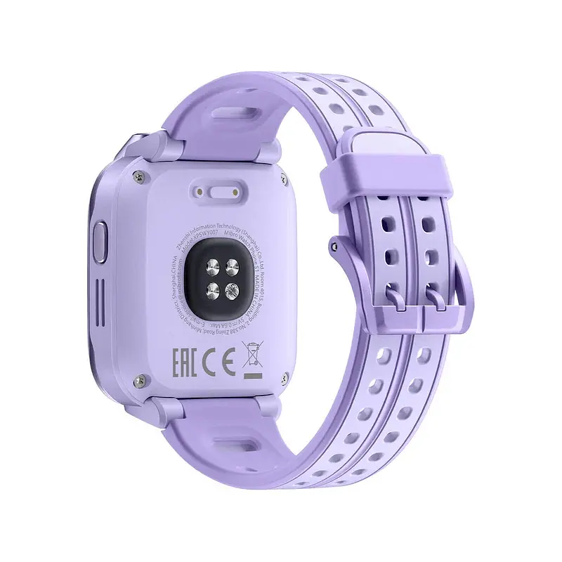 Дитячий годинник-телефон Mibro S1, 1.68", 360x390, GPS, 8MP+5MP, 900мА·рік, 2АТM, лавандовий - фото 9