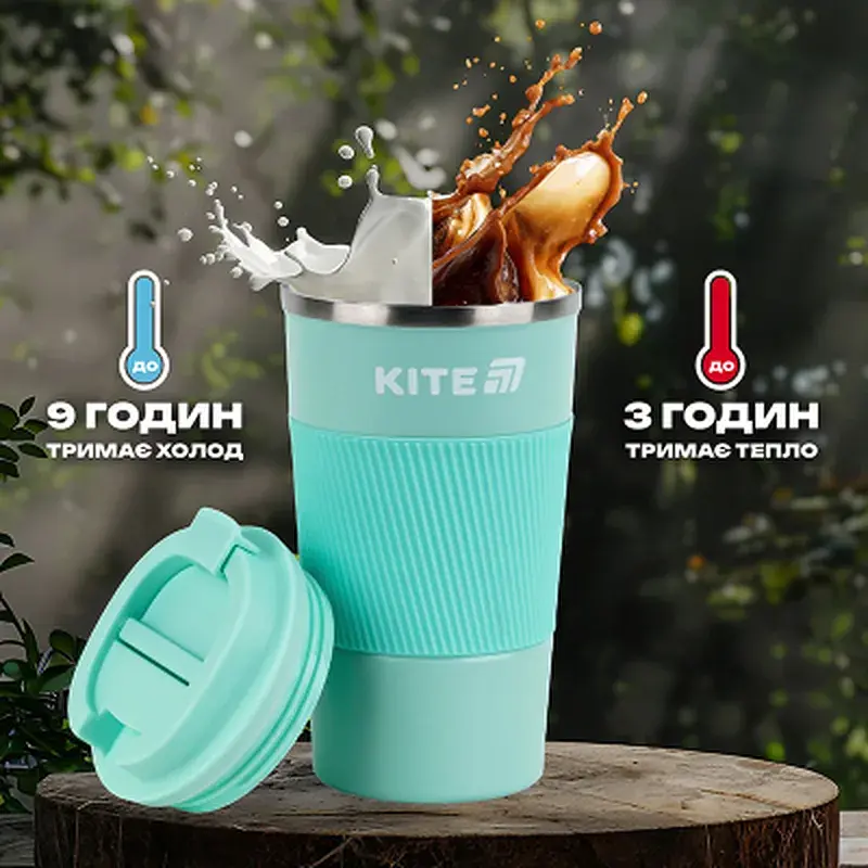 Термокружка Kite 510 мл м'ятна (K25-458-2) - фото 7