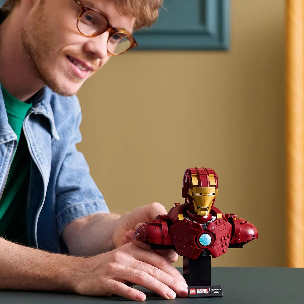 Конструктор LEGO Super Heroes Marvel Бюст Железного Человека MK4, 436 деталей (76327) - фото 15