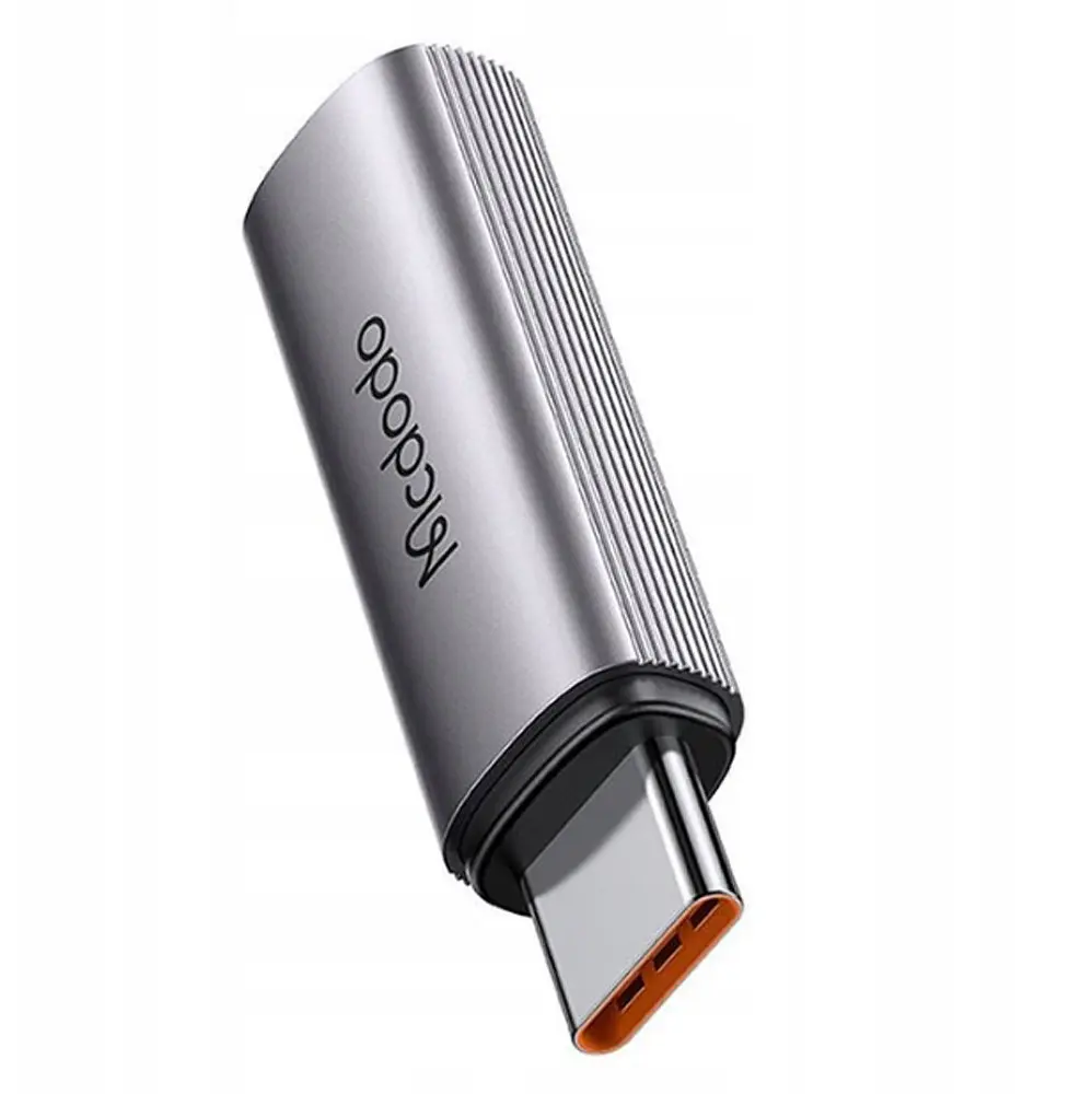 Адаптер McDodo Digital display Lightning to USB-C PD 60W Connector OT-5990 Чорний - фото 3