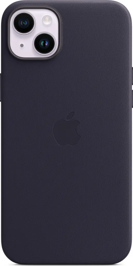 Чохол Leather Case with MagSafe для Apple iPhone 14 Ink AAA [76979] - фото 3