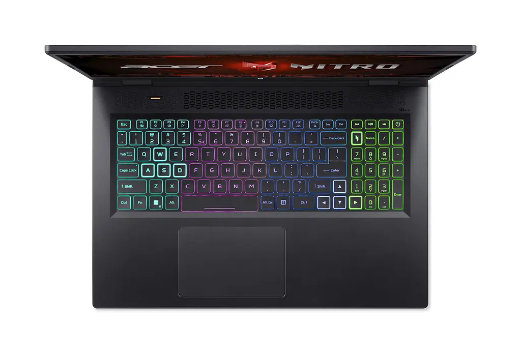 Ноутбук Acer Nitro 17 AN17-41 17.3' QHD IPS, AMD R7-7735HS, 16GB, F1024GB, NVD4050-6, Lin, чорний (NH.QL1EU.001) - фото 4