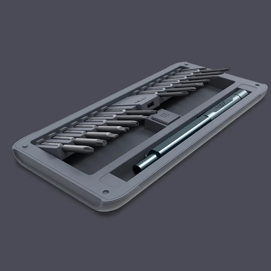 Викрутка з бітами Xiaomi JIMI Home Screwdriver Set 31 в 1 (JM-GNT30) - фото 2