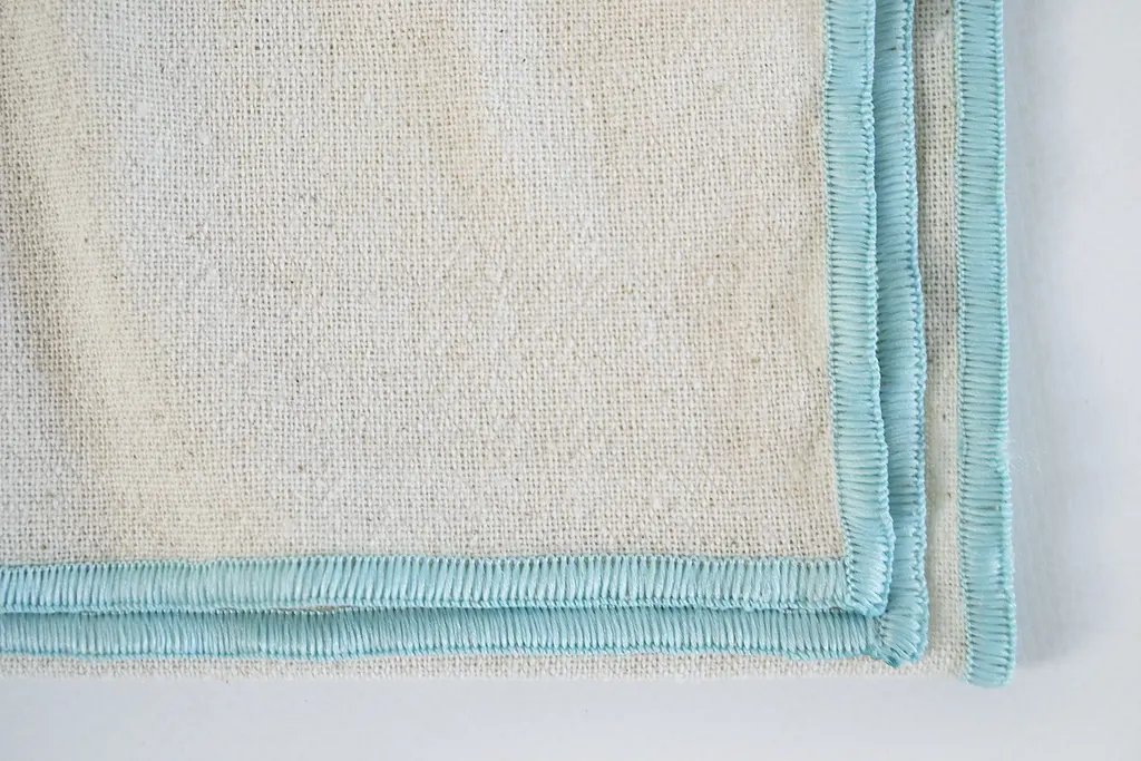 Скатерть Lotus Home - Toursa голубой 150x220 - фото 5