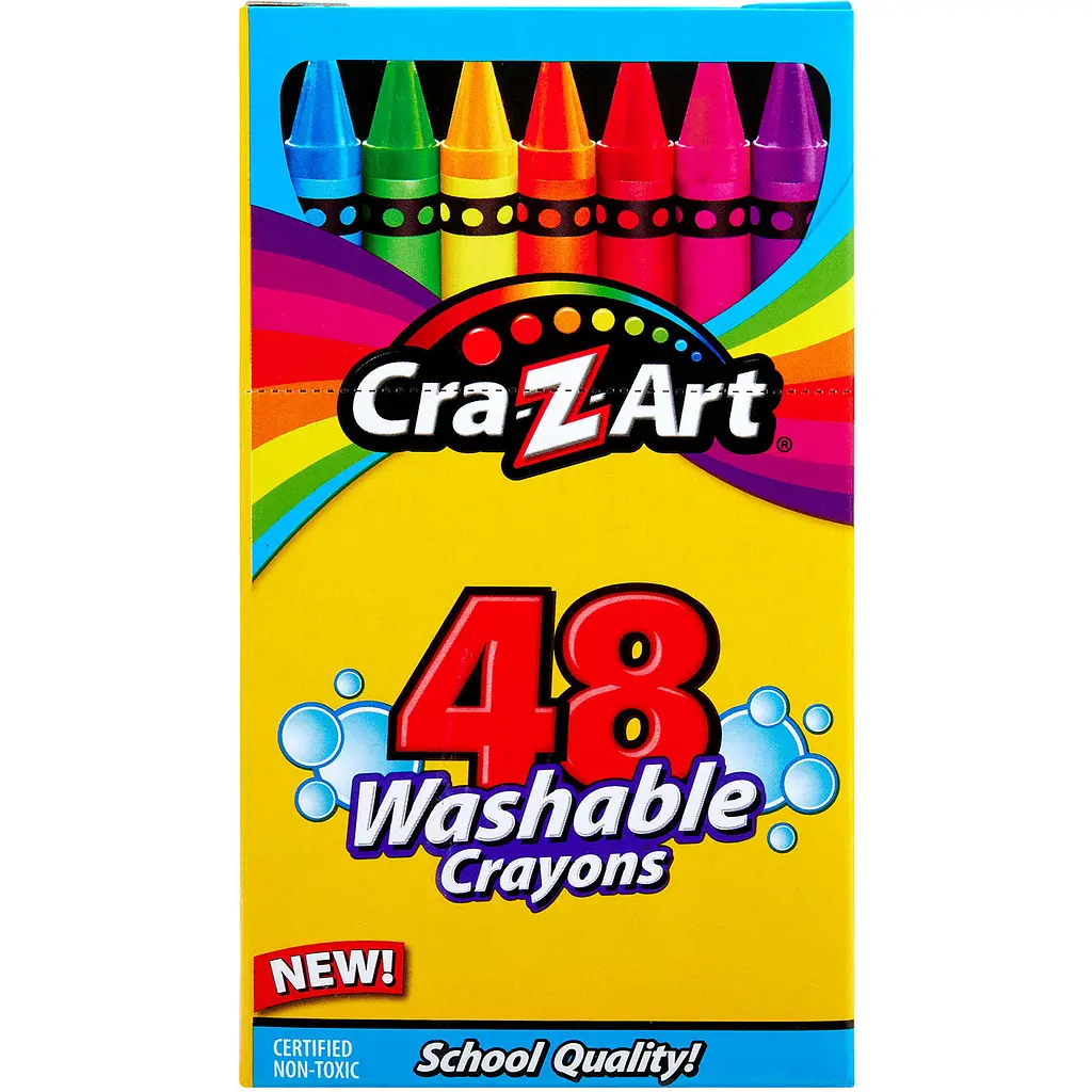 Мелки восковые Cra-Z-Art легкосмываемые 48 шт. (10276CRA) - фото 9