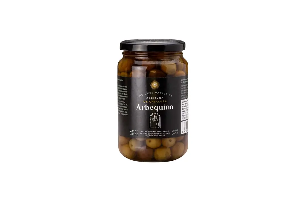 Оливки зелені цілі "Arbequina" TM "Don Gastronom", 370 мл