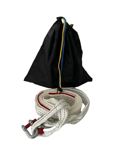 Трос буксирувальний зі скобами POPUTCHIK 5 т 5 м - фото 3