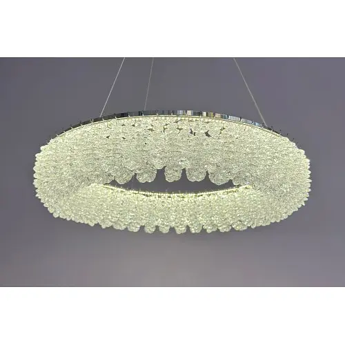 Люстра LED кільце з кришталем Linisoln 7903-500 80W, 50 см, 12-16 м2 - фото 2