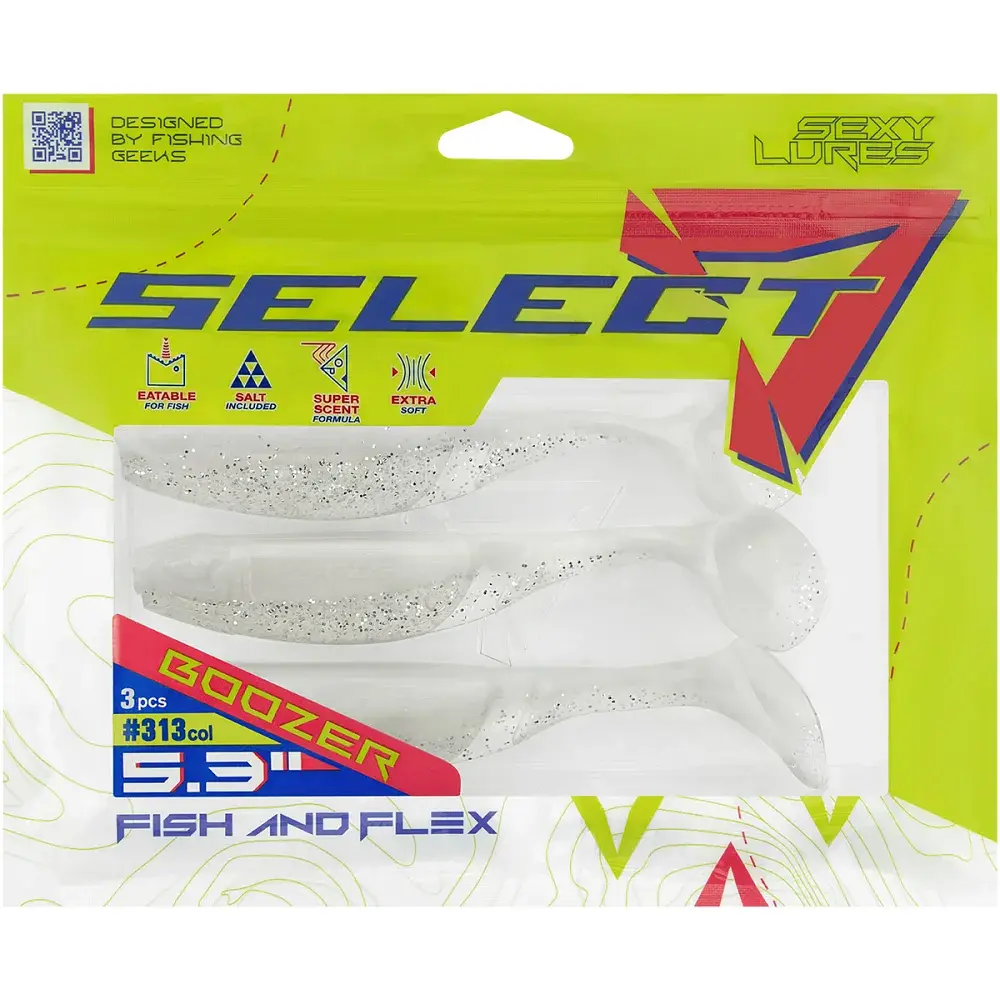 Силікон Select Boozer SE 5.3" 313 (3 шт/уп) - фото 2