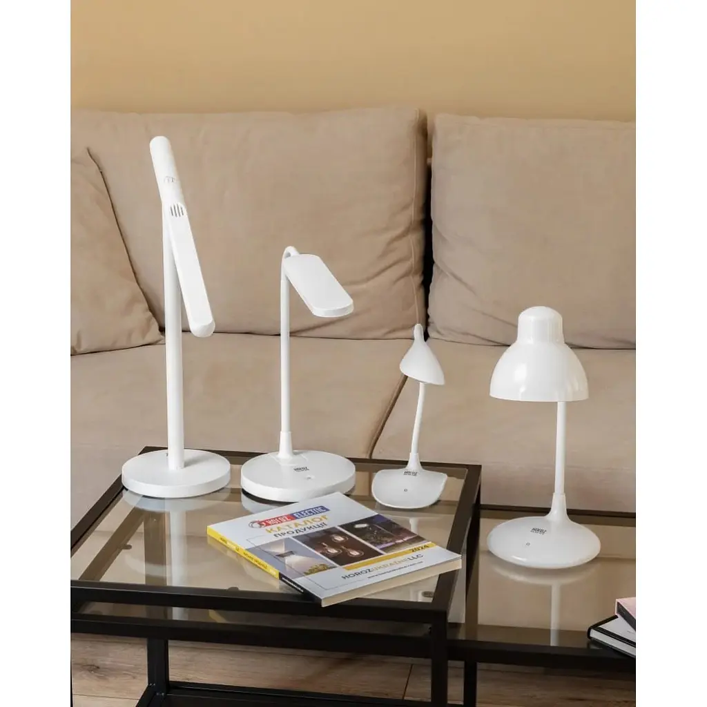 Світильник настільний Horoz Electric Led Banu 22W білий  - фото 5