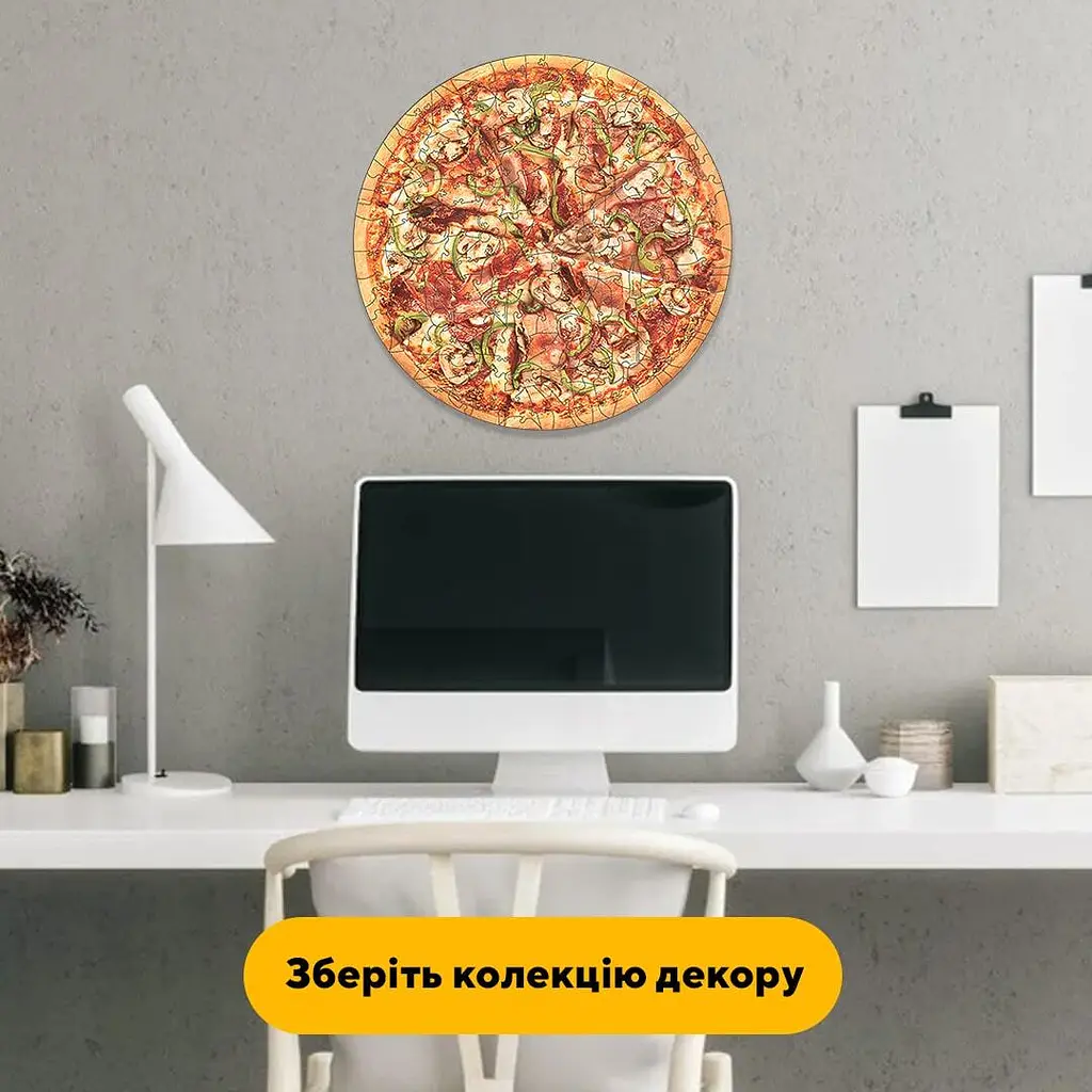 Пазл дерев'яний Піца (It's Pizza Time!), А4, Картонна коробка 100 елементів - фото 6