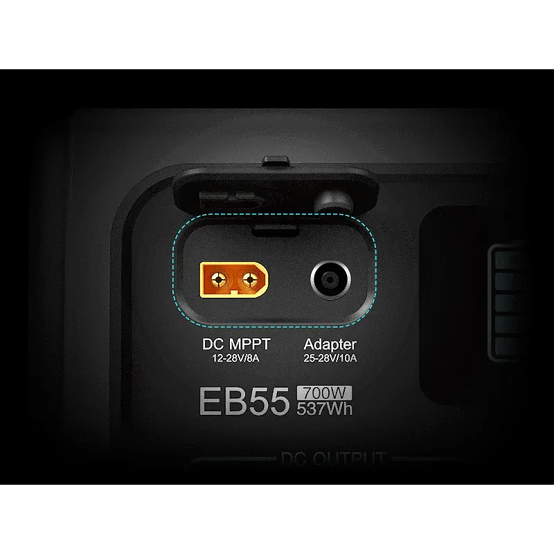 Зарядная станция Bluetti PowerOak EB55 700W [PB930340] [74272] - фото 8
