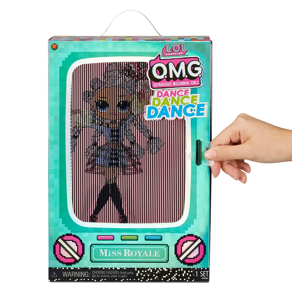 Игровой набор с куклой L.O.L. Surprise O.M.G. Dance Мисс Роял (117872) - фото 10