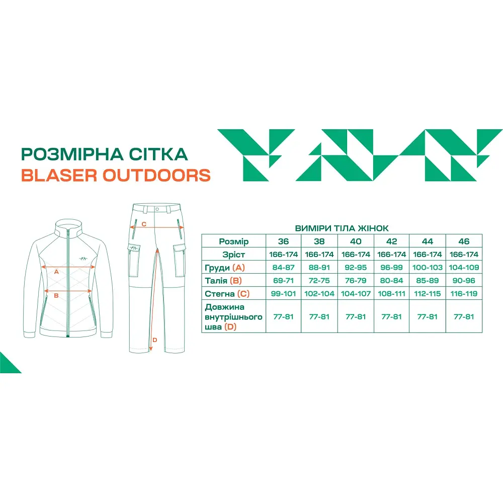 Штани Blaser Active Outfits RAM Milena 44 Коричневий - фото 3