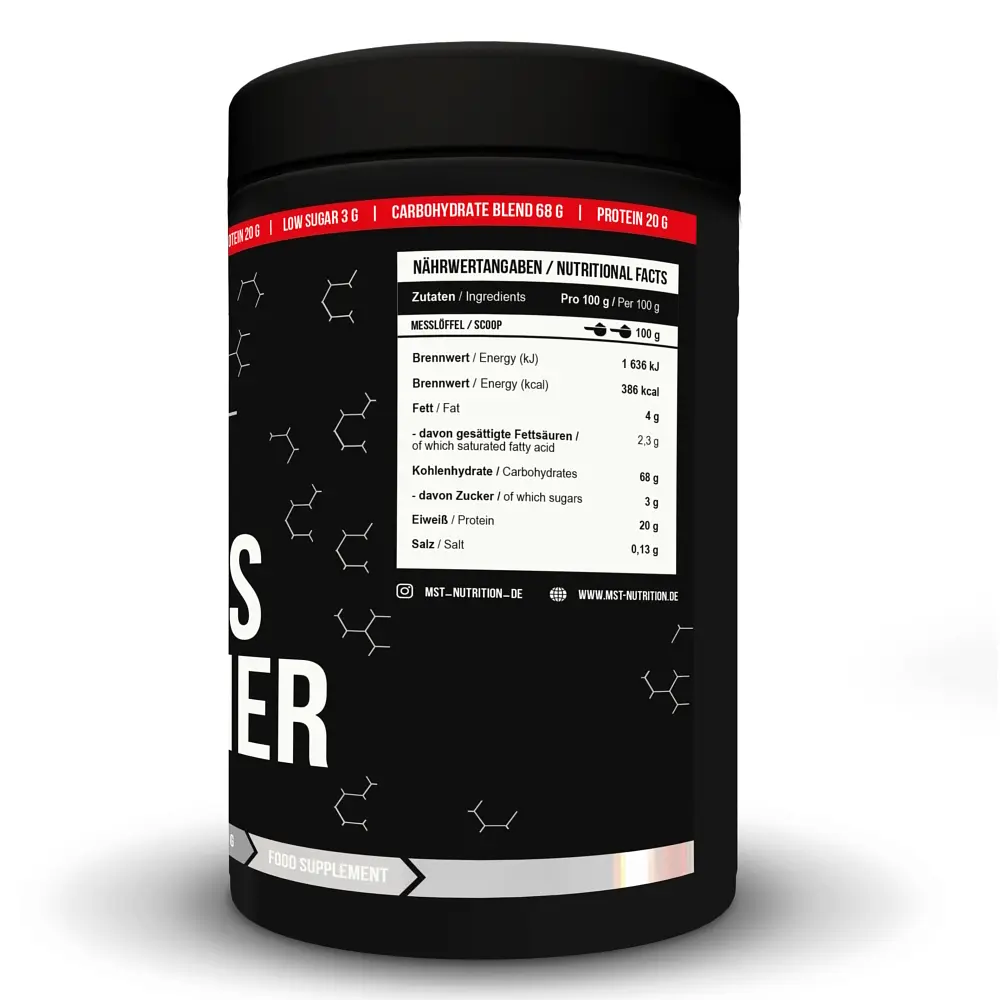Гейнер Best Mass Gainer, 1 кг Банан MST fit0016798 - фото 2