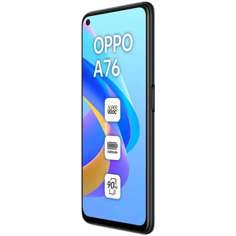 Смартфон OPPO A76 4/128Gb Grade B Seller Refurbished Glowing Blue - фото 3