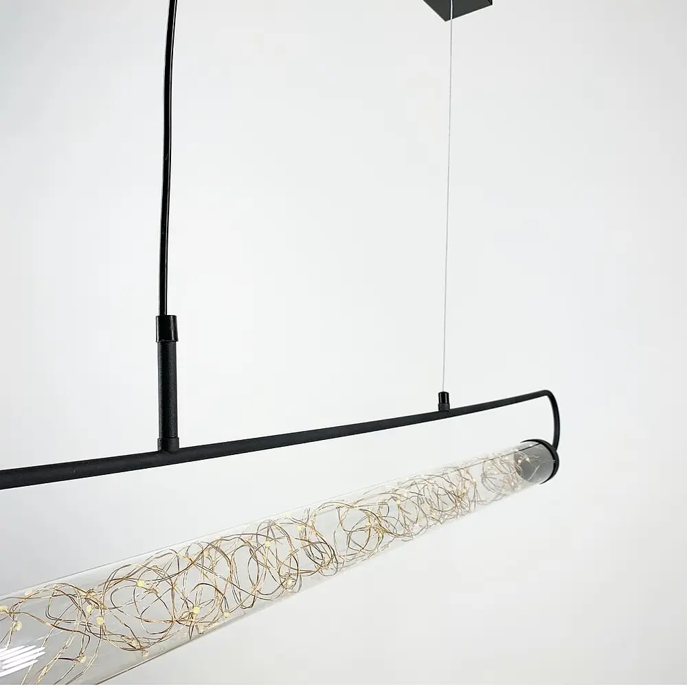 Удлиненная дизайнерская светодиодная люстра Line.F S 01-1200 - фото 2