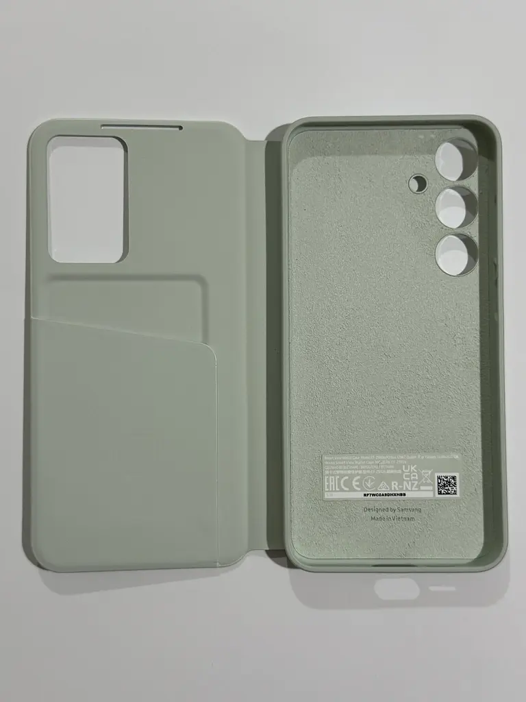 Оригінальний чохол-книжка для Samsung Galaxy S24 Plus Smart View Wallet Case LIGHT GREEN (SM-S926) EF-ZS926CGEGWW - фото 6