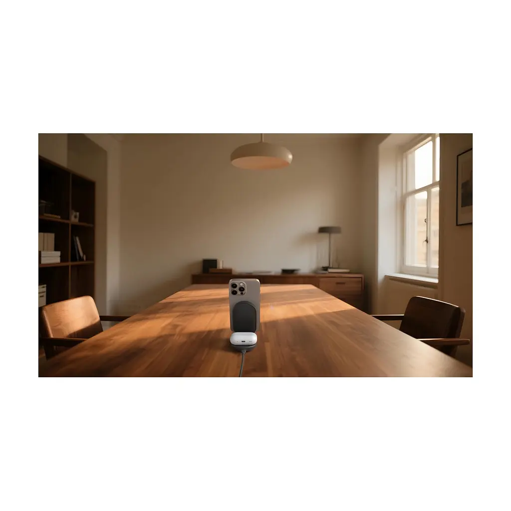 Зарядний пристрій Belkin UltraCharge Wireless 2-in-1 25W black (WIZ039KQBK) - фото 5