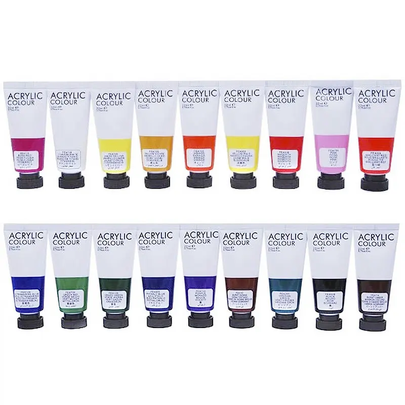 Набір акрилових фарб Bambi "Art ranger" 32KRFEA3622-2, 36 кольорів, по 22 мл - фото 4