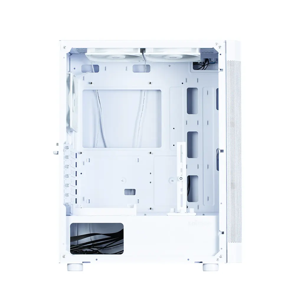 Компьютер персональный 2E Decimal AMD R5-5500 16Gb F512GB RX7600-8 A520 I4WHITE 700W FreeDos белый - фото 6