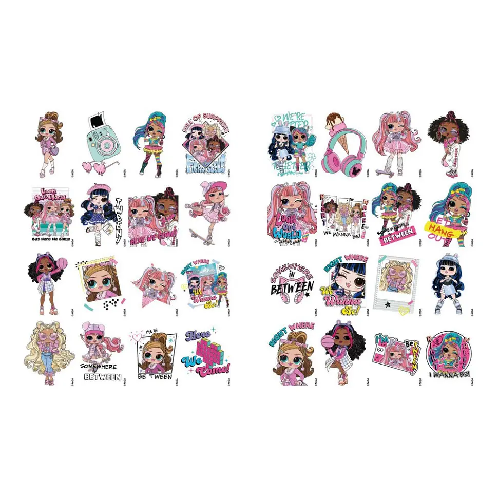 Дитяча книжка-розмальовка "Tweens Ali Dance" Ідейка LCB9 зі стікерами - фото 3