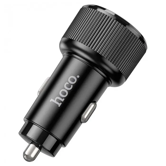 Автомобільний зарядний пристрій 50 W, PD20W+QC, HOCO NZ14B Guerrero/ACTAB адаптер з підсвіткою - фото 5