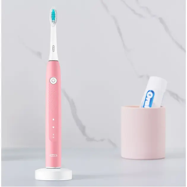 Електрична зубна щітка Oral-B Pulsonic Slim Clean 2000 Pink [122535] - фото 3