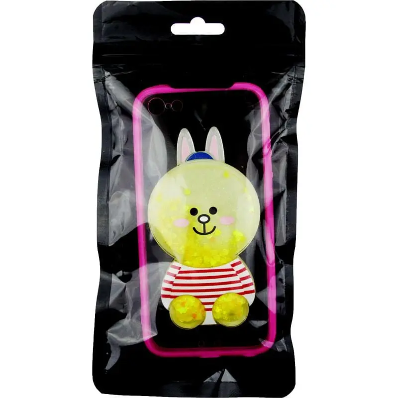 Чохол-накладка Toto TPU Сartoon Network Case IPhone 5/5S/SE Animation Hare Pink - фото 2
