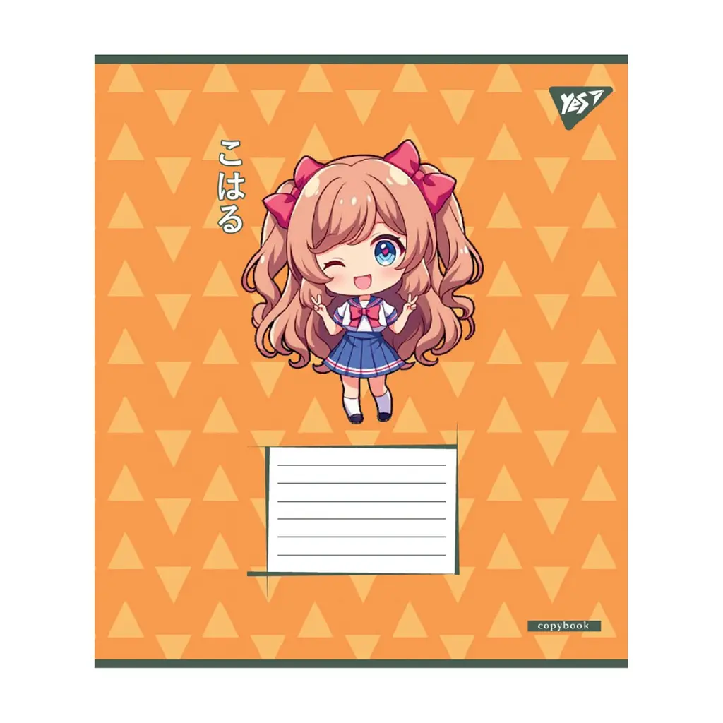 Зошит Yes Anime girls А5 12 аркушів лінія (767988), в асортименті - фото 4