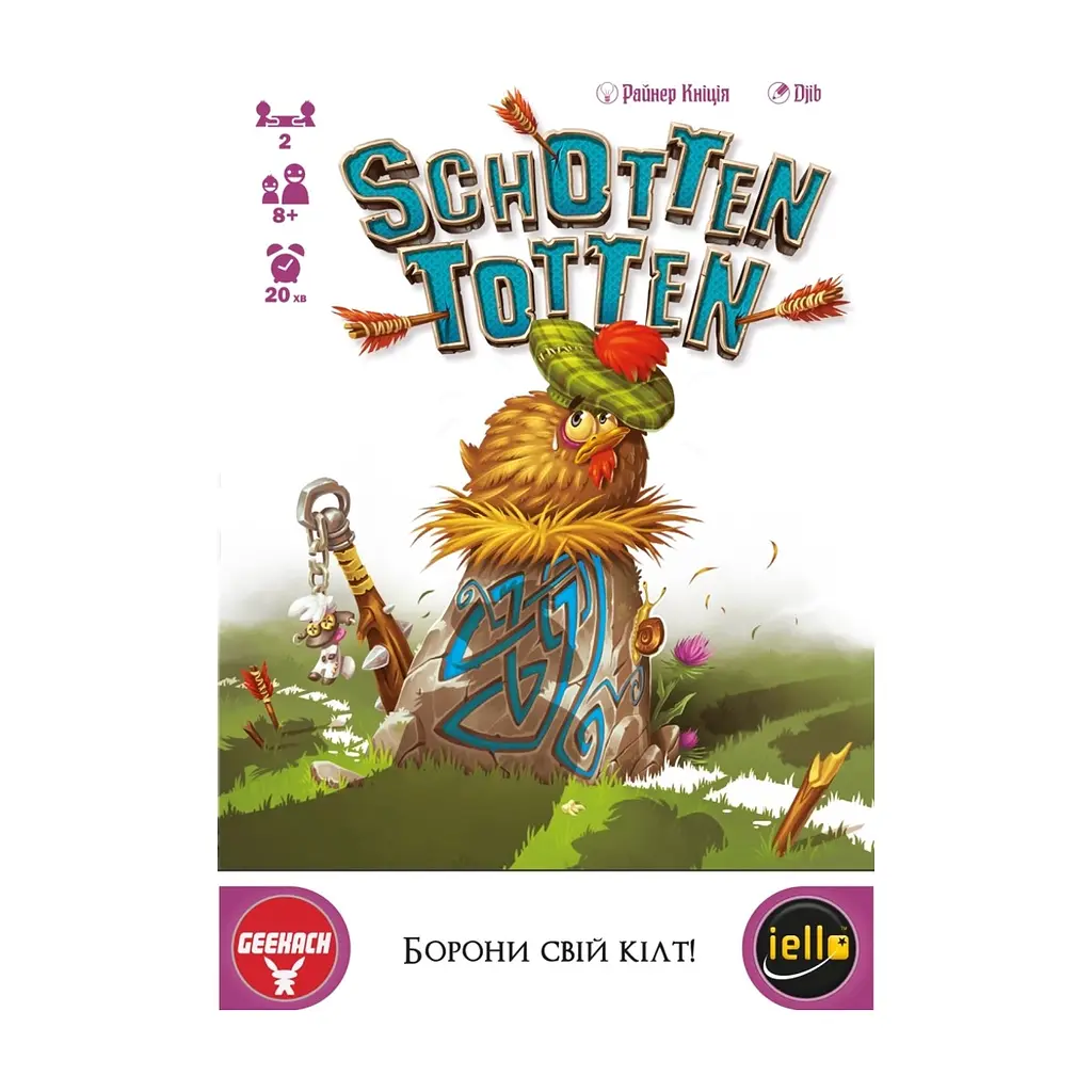 Настільна гра Geekach Games Шотен Тотен (Schotten Totten) (укр.) (GKCH063ST) - фото 4