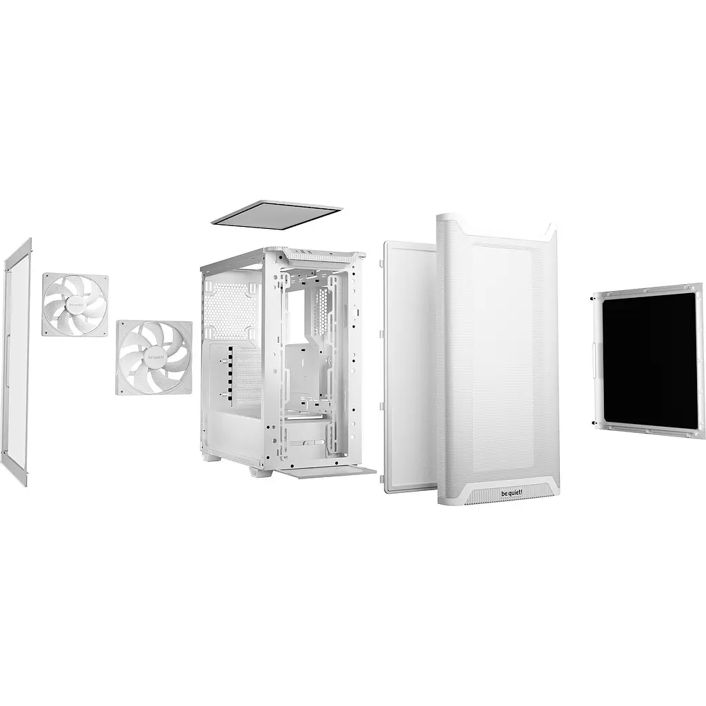 Корпус be quiet! Pure Base 501 Airflow Window White (BGW75) [134591] - фото 6