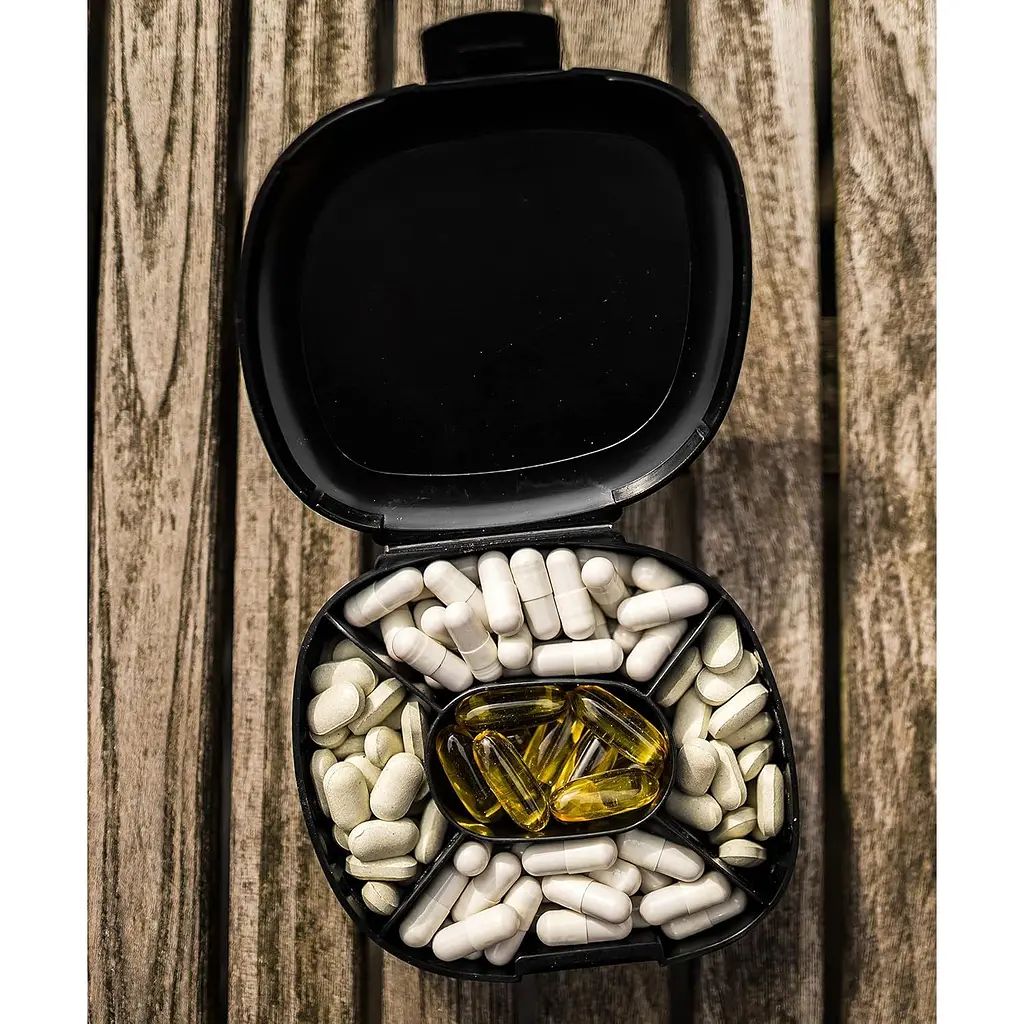 Таблетниця BioTech Pill Box, чорна - фото 3