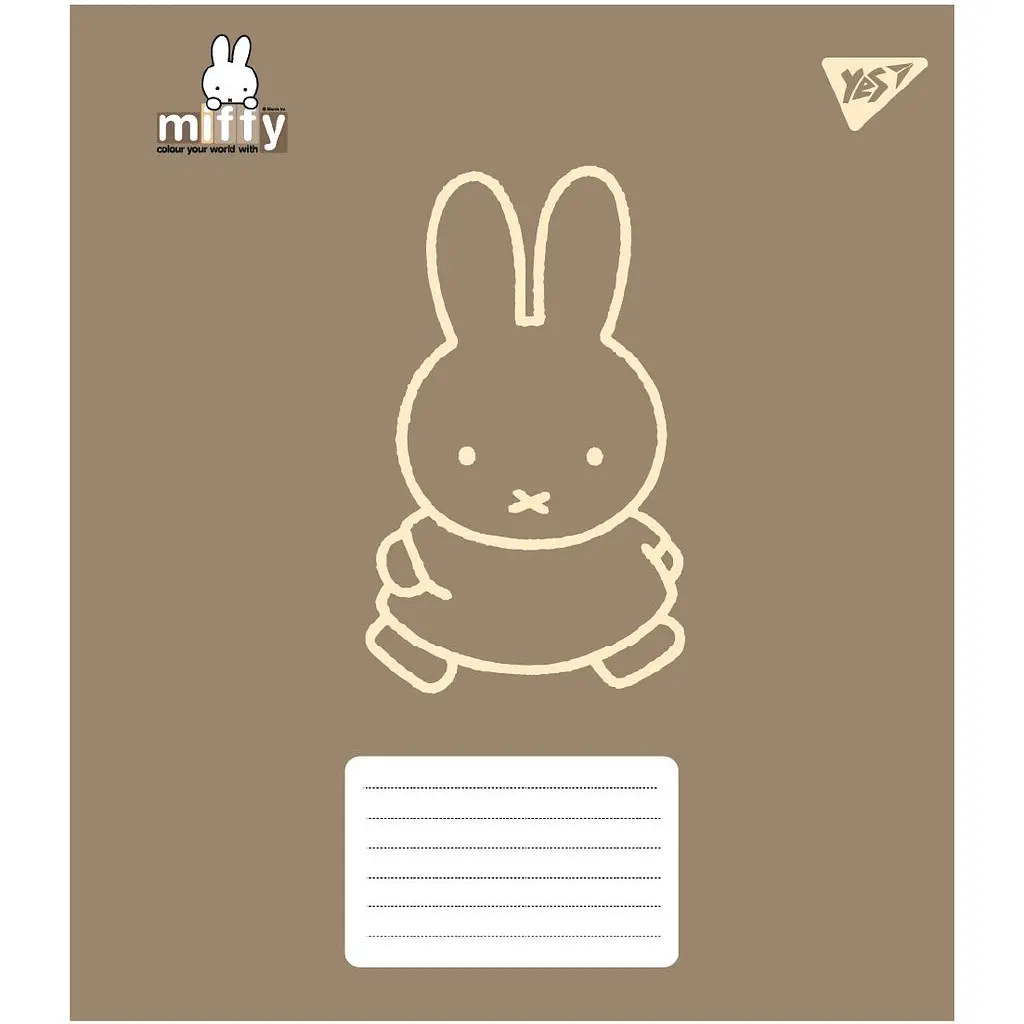 Набор тетрадей Yes Miffy Bunny A5 в косую линию 12 листов 25 шт. (767619) - фото 3