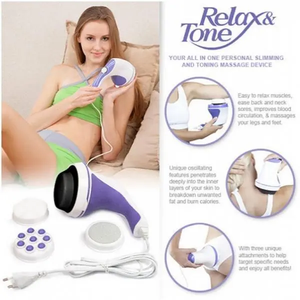 Масажер для схуднення, для тіла, рук та ніг Relax&Tone - фото 6