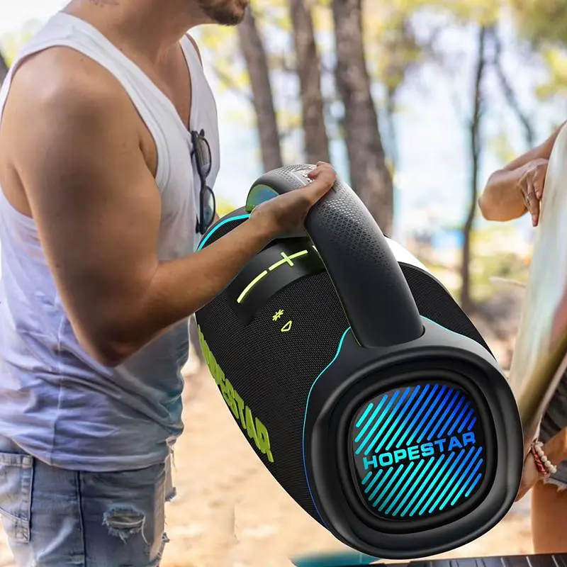 Bluetooth колонка Hopestar A65 300W Black - фото 4